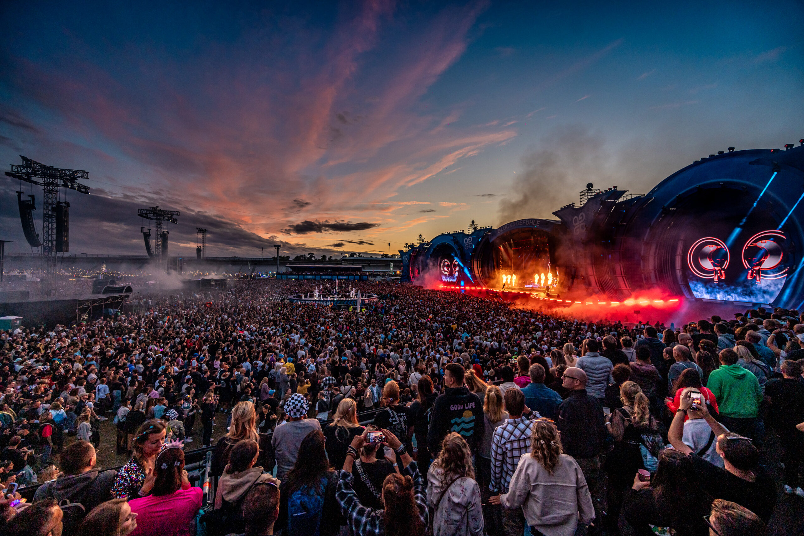 David Guetta beim Glücksgefühle Festival