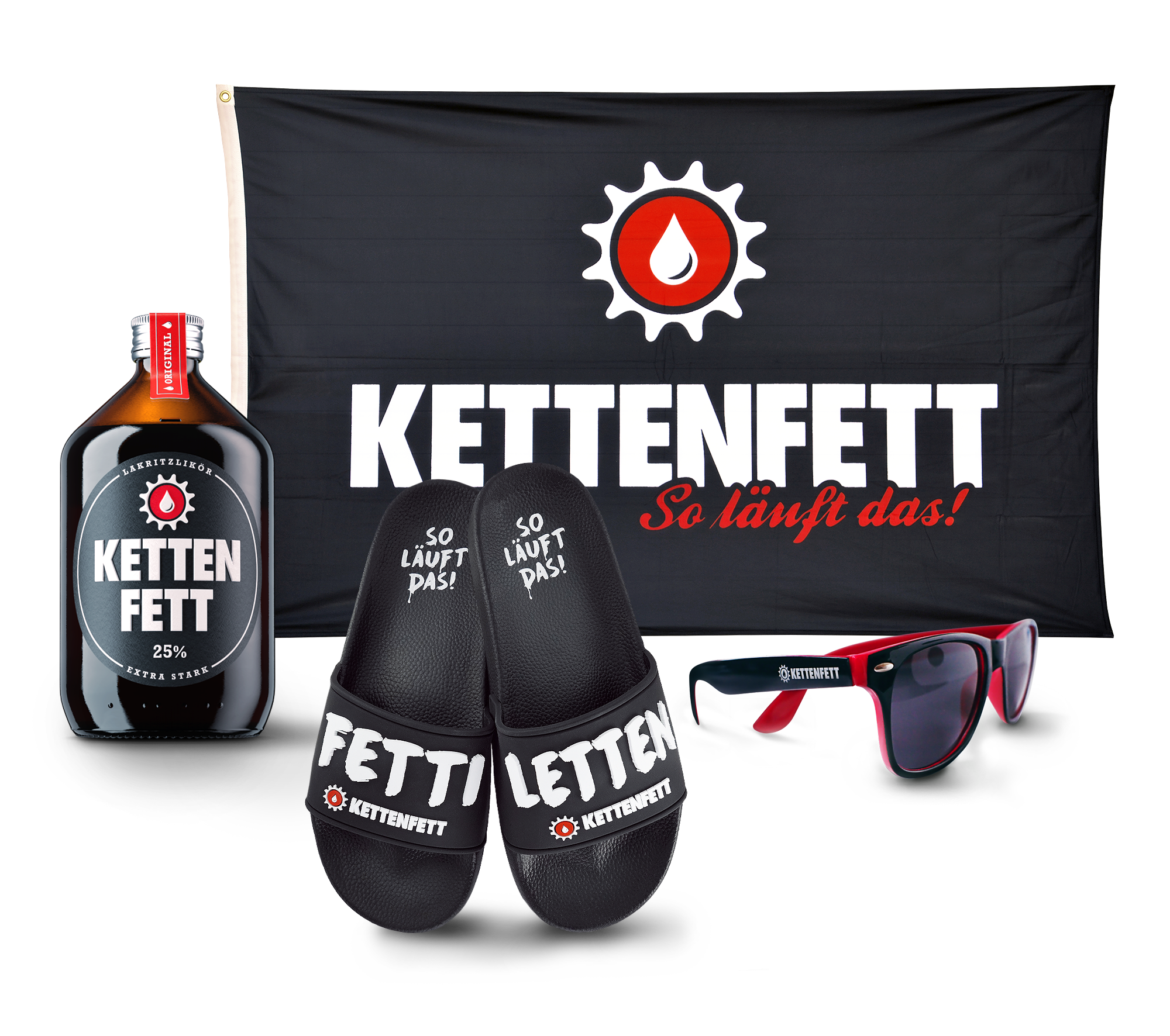 KETTENFETT Lakritzlikör & Festival-Paket